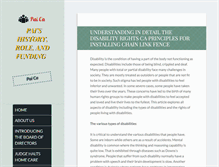 Tablet Screenshot of pai-ca.org